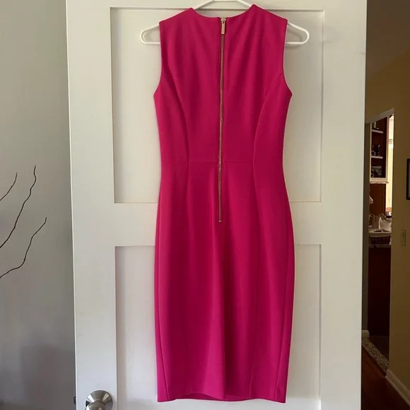 Calvin Klein Fuchsia Dress - Picture 3 of 5